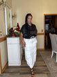 White Parachute Skirt