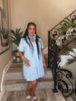 Light Blue Baby Doll Dress
