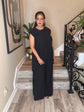 Black Pleated Pants Set