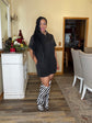 Mineral Wash Denim Romper-Black
