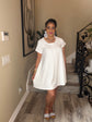 White Basic Dress