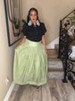 Kiwi Green Skirt