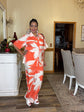 Coral Floral 2 Piece Set