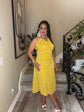 Gold Polka Dot Dress