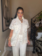 Natural Crochet Top