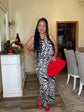 Zebra Jumpsuit