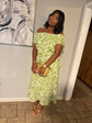 Green Zebra Dress