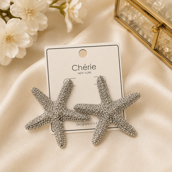 Starlit Shore Statement Earrings