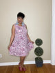 Pink/Grey Print Leopard Tunic Dress